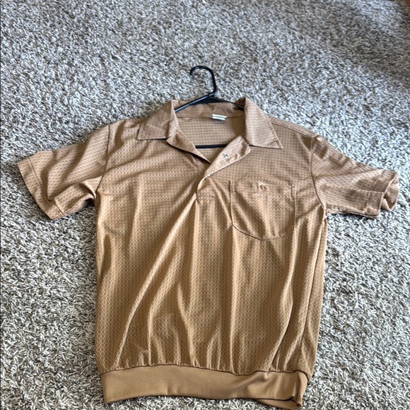 Haband Other - Haband Tan Casual Button Down Shirt